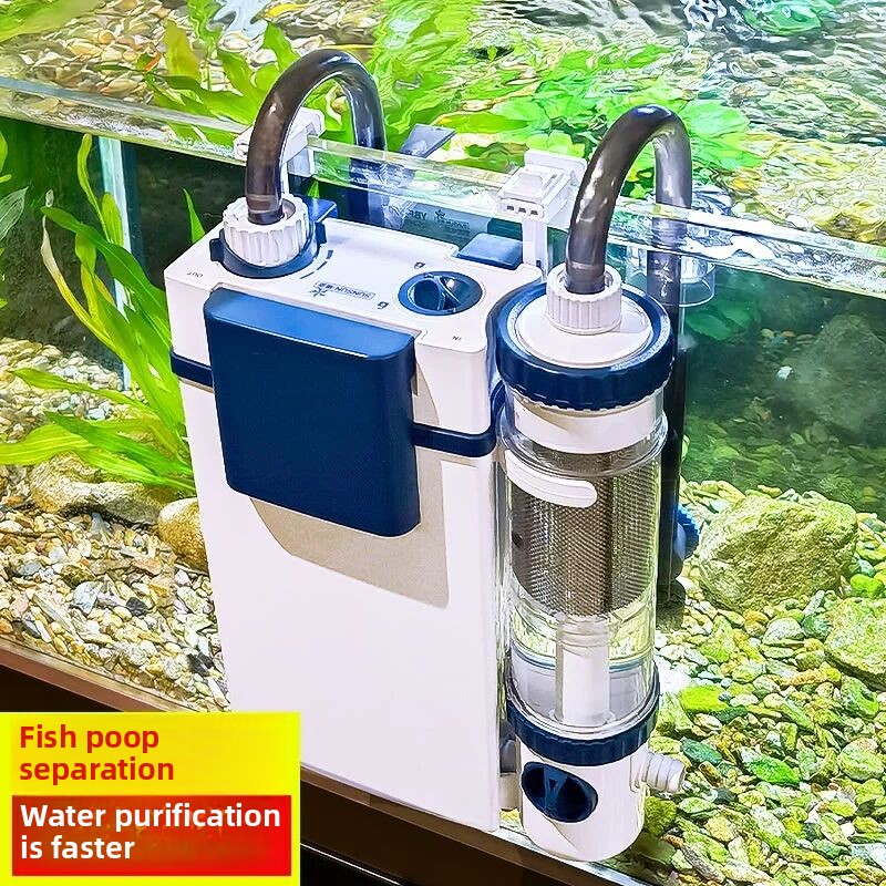 Reef Tank Filter - SUNSUN เครื่องกรองตู้ปลาใหม่ YBF-500 เครื่องกรองออกซิเจนแบบรวม ปั๊มกรองน้ำ ติดผนัง