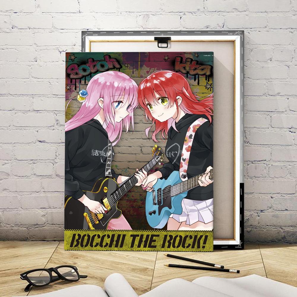 ภาพวาดติดผนังแบบมีกรอบลายอนิเม - Live Rock บทวิจารณ์และราคา