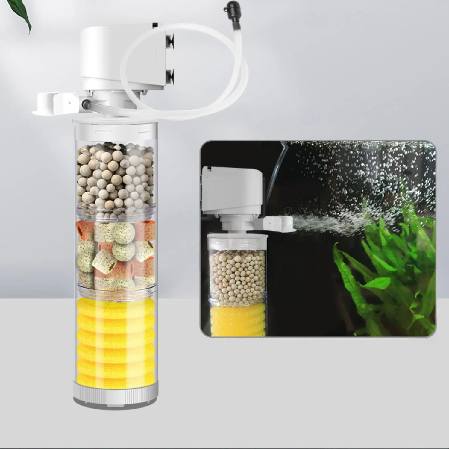 220V 50Hz Silent Filter สําหรั - Reef Tank Filter บทวิจารณ์และราคา