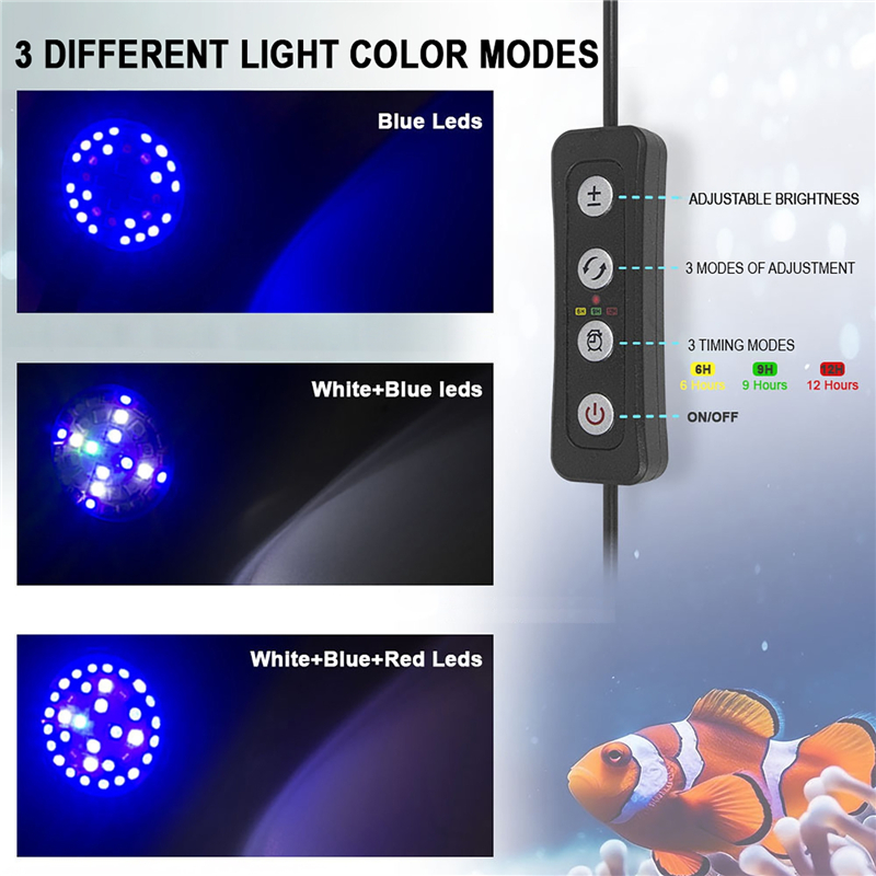 30W Aquarium Fish TANK น้ําทะเ - Reef Lighting บทวิจารณ์และราคา